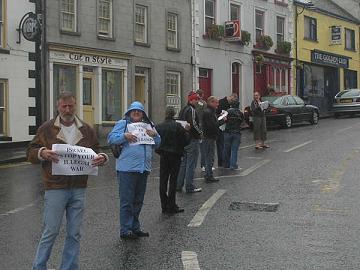 Click on image to see full-sized version Ballycastle shows Solidarity!