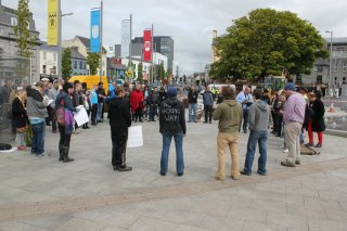 Click on image to see full-sized version post eviction assembly meeting