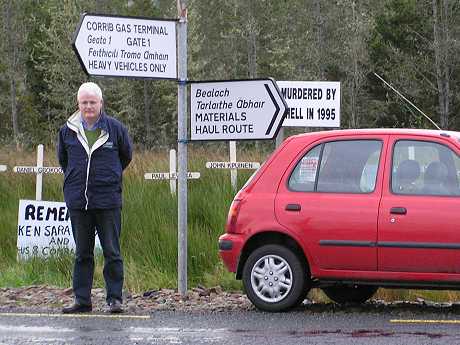 Shell's John Egan turns his back on the Ogoni Nine again