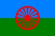 the flag of the Romani / Roma nation.