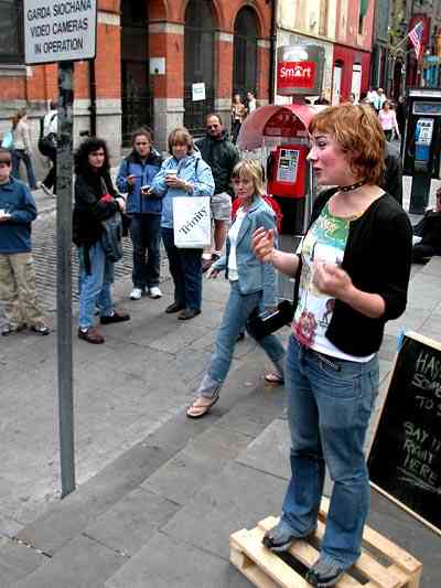 Speakers Square, Dublin 21 June 2004