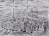 Art - a Composite of Van Gogh's 'Exercise Yard' & Munch's 'Scream' by Prisoner Mick Connors.