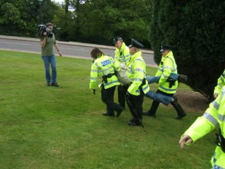 Cormac Ryan Assaulting Cops