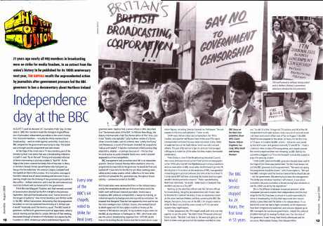 The day journalists stood up for freedom of speech