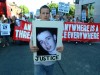 Demostration on the first anniversary of the death of Terence Wheelock, Dublin Sat 3/6/06
