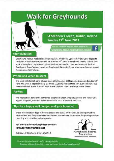 Click on image to see full-sized version Poster for walk