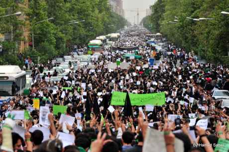 Tehran Elections 2009 Protests (creative commons)