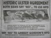 The Ryanair advert pusblished in Wednesday 28th of March 2007 Guardian