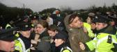 (photo copyright- rights reserved) Protest at Bellanaboy against Shell refinery scheme last year