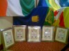 Five plaques for the five CABHAIR Honorees.
