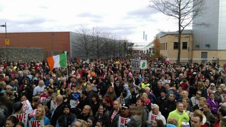 Blanchards Town Local Protest