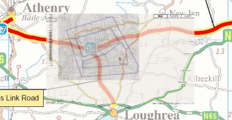 REd is N6 upgrade Knocknadala(top) Turoe(lower) hills, red point current location