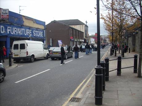 White line Picket, which at its height had an estimated 200 people