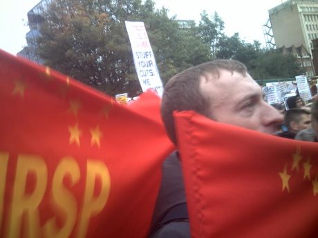 Click on image to see full-sized version IRSP Flag