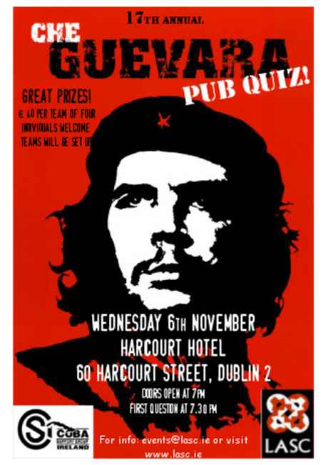  "CHE GUEVARA Pub Quiz!"