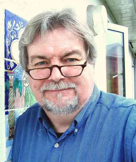 Fred Johnston - new offices (LitPix 2008)