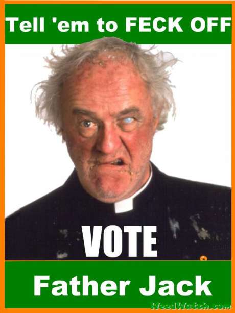 Click on image to see full-sized version Tell 'em to Feck Off