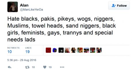 Adolf Alan Also Hates People With Learning Difficulties
